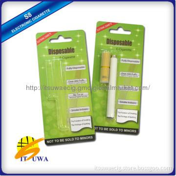 Promotion electronic cigarette USA Best selling S8 Disposable Blister